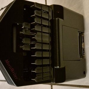Black Stenograph Machine